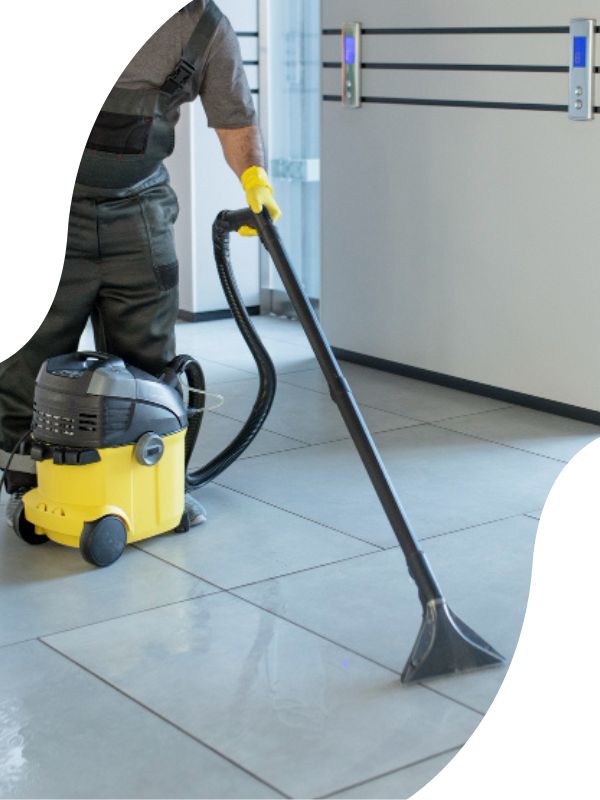 Schmutzige Spielhalle nach Veranstaltung